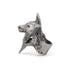 Bague Loup Origami (Acier)